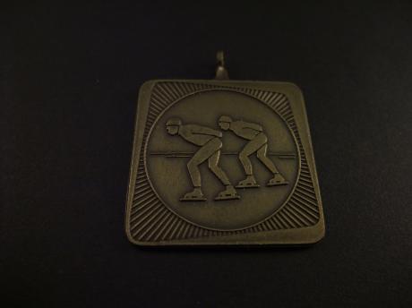 Angstel en Plassentocht ( Vinkeveense Plassen )schaatsen januari 1980 (45 km)